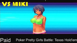 Sultry Anime Vixens Battle It Out in Seductive Texas Holdem Showdown