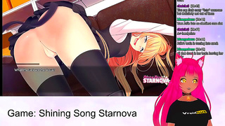 Neko Teases Busty Idol Stars in Steamy Shining Song Starnova Encounter