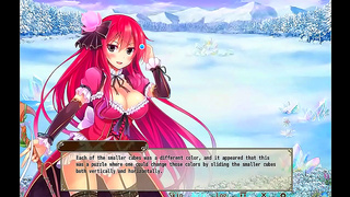 Flower Knight Maid Temptation: Busty Beauty Seduces Hero in Anime Adventure