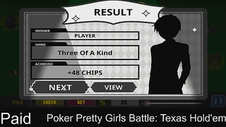 Anime Girls Raise Stakes with Hot Strip Poker Action in Texas Holdem Game