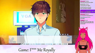 Seductive LewdNeko VTuber Shares Steamy Kisses Live Anime Pleasure