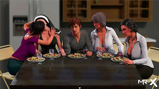 Sensual Anime Girls Explore Forbidden Desires with Teen Boys Virtual Lovers