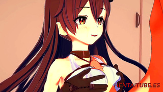Amber Pleads for Mercy as Shes Taken Wildly in Steamy Genshin Encounter