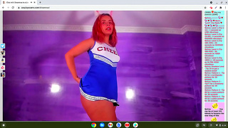 Cosplay Cheerleader Drenched in Desire – Wild Hentai Fun Awaited