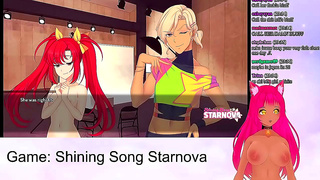 Nekos Steamy Hentai Fantasy Unfolds in Shining Song Starnova Mariya VR