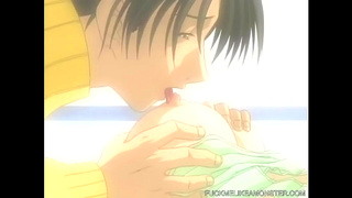 Passionate Hentai Lovers Share Steamy Encounter with Busty Beauty Deep Romance