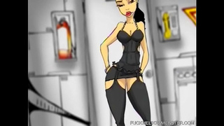 Curvy Teen Tempts Burly Plumber in Steamy Hentai Encounter