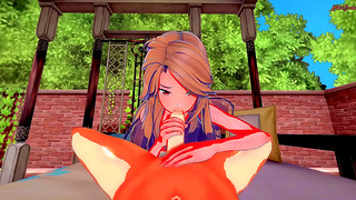 Katalina Takes Load Deep Throat Before Rough Doggystyle Fuck – Granblue Fantasy Henti