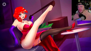 Catgirl Loses Control in Steamy Doggy-Style Solo Shower Scene