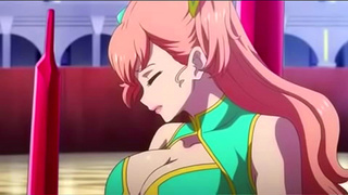 Giant-Dick Heroes Clash in Steamy Hentai Battle with Busty Warriors