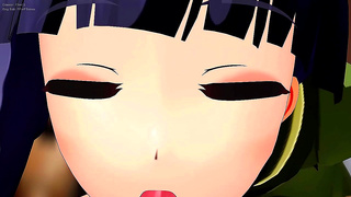 Anime Babe Takes Control in Steamy Cowgirl Ride – Full HD 3D Hentai