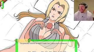 Tsunade Dominates in Steamy Hentai threesome with Naughty kunoichi - creampie cumshot