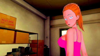 Summer Pleasures Herself in Steamy Rick Morty Cuckold Daydream