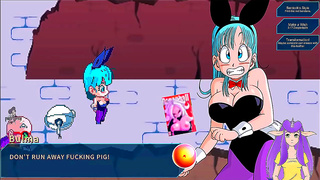 Bulma Chi-Chi Tempt Vegeta in Steamy Dragon Ball Time Travel Tryst