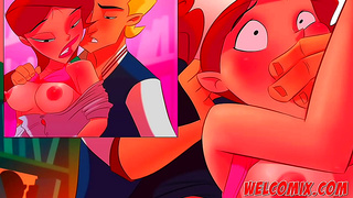 Blonde Teen Librarian Seduced by Giant Cock in Steamy Anime Encounter