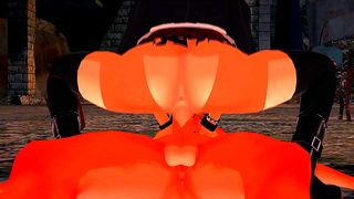 Annie Pleasured by Mikasa in Steamy 3D Hentai Transformation Scene