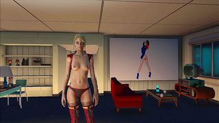 Blonde Bombshell Seduces Wasteland Warrior in Steamy Fallout Hentai Encounter