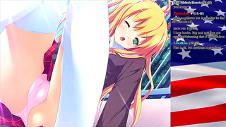 Neko the Lewd VTuber Enjoys Steamy Adventures in My Girlfriend is President Game