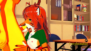 Futa Dog and Tigress Pleasure Him Hard Before Steamy 3D creampie Fun