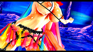 Seductive Anime Dancers Entice with Steamy Moves in R18 MMD Fantasy Performance