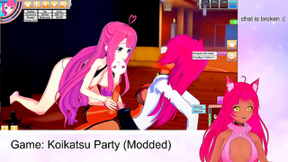 Neko the Lewd VTuber Pleasures Fans in Hot Koikatsu Moments – Oral, Tits creampie Fun