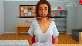 Step Sisters Steamy Web Cam Show Almost Exposed by StepMom – 3D Hentai Thriller
