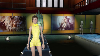 Brunette Flaunts Fallout 4 Style in Steamy 3D Hentai Adventure