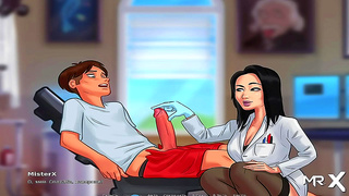 Student Shocks Teacher with Massive Heat in Summer Anime Encounter