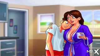 Luscious Teen Treats Her Lover with Sweet Lollipop Play in Hot Summer Tale