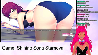 Nekos Lewd Performance in Shining Song Starnova Ignites Steamy Anime Fun