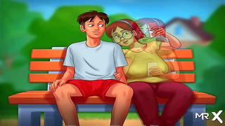 Plump Girlfriend Pleads for Steamy Summer Romance in Bold Anime Adventure