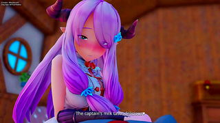 Granblue Fantasy: Epic Animated Encounter Under the Stars – Full HD