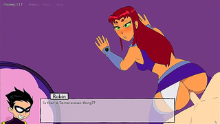 Starfire Tempts Raven with Steamy Oral Pleasure in 18+ Titans Fantasy