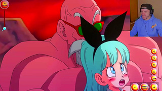 Master Roshis Steamy Tryst with Bulma, Videl Chi-Chi in Dragon Ball Heat