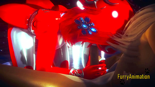 Mipha Takes Control in Steamy 3D Hentai Encounter with Blowjob, handjob and creampie