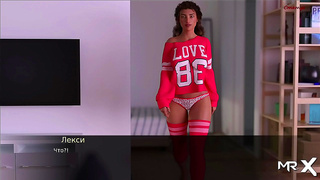 Teen Stepsister Temptation: Forbidden Desires Unfold in Animated Lust