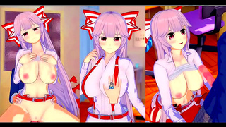 Benis Busty Pleasures: Sensual Touches in Vibrant Touhou 3D Fantasy