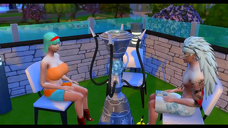 Madara Dominates Poolside Encounter with Steamy Anal Play and Betrayal Twists