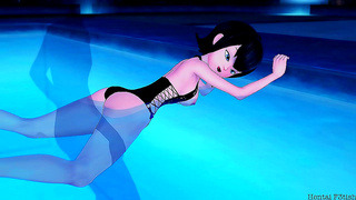 Mavis Seduced by Invisible Stranger in Steamy Hotel Tryst