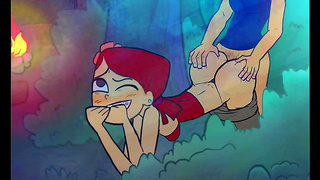Zoey Evas Steamy Futa Adventure in Doggystyle Delight – Total Drama HENTAI