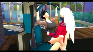 Videl Tempts Madara into Steamy Workout Gone Wild – Hot Anime Encounter