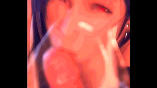 Tifa Lockharts Steamy 3D Blowjob Fantasy – Drenched Devoted Pleasure