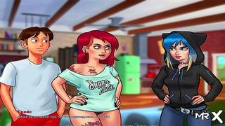 Teen Goddess Unleashes Steamy Summer Desires in Animated Fantasy Ride