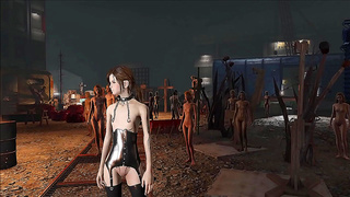Fallout 4 Beauty Embraces Dark Desires in Anime-Inspired BDSM Adventure