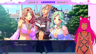 Nekos Busty Live Fantasy Unfolds in Steamy VTuber Roleplay