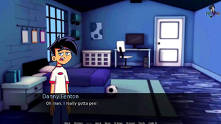 Ember Dominates Danny in Steamy Gothic Shower Encounter – Anime Heat