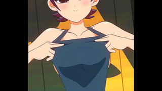 Komi Displays Curves in Steamy My Hero Academia Hentai Fantasy