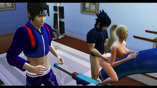 Ino Tempts Sasuke in Forbidden Lust-Filled Encounter – Naughty Milf Fantasy Unleashed