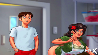 Curvy Latina Takes It Deep in Steamy Summer Backroom Encounter