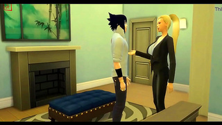 Ino Tempts Sasuke into Steamy Anal Encounter Behind Sakuras Back – Naruto Hentai
